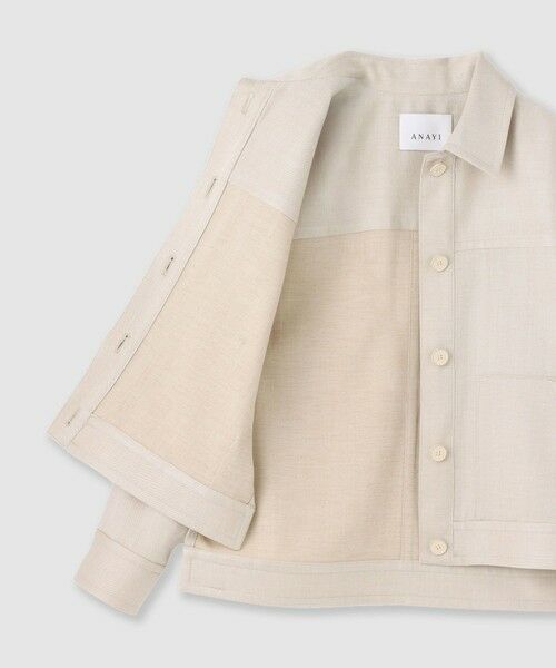 ANAYI / アナイ ブルゾン | オックスストレッチワークブルゾン | 詳細10