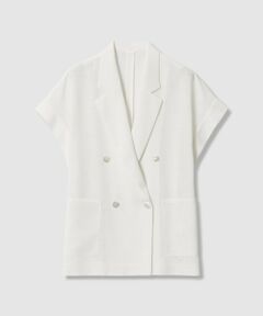 ANAYI / アナイ その他アウター | 【セットアップ対応商品】カラミリネンライクフレンチスリーブ ジャケット