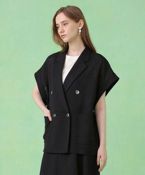ANAYI / アナイ その他アウター | カラミリネンライクフレンチスリーブ ジャケット〈セットアップ対応商品〉 | 詳細24
