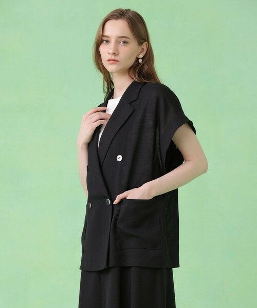 ANAYI / アナイ その他アウター | カラミリネンライクフレンチスリーブ ジャケット〈セットアップ対応商品〉 | 詳細25