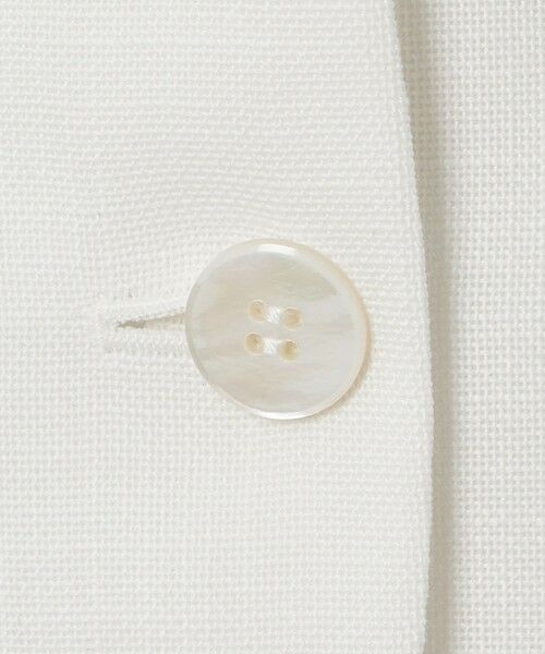 ANAYI / アナイ ノーカラージャケット | カラミリネンライクノーカラー ジャケット〈セットアップ対応商品〉 | 詳細12