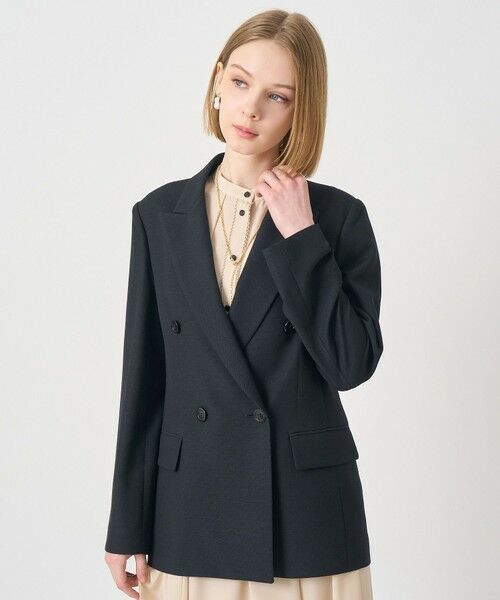 ANAYI / アナイ テーラードジャケット | スラブドビーテーラードダブルジャケット〈セットアップ対応商品〉 | 詳細4