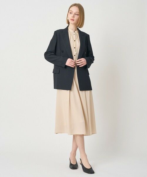 ANAYI / アナイ テーラードジャケット | スラブドビーテーラードダブルジャケット〈セットアップ対応商品〉 | 詳細6