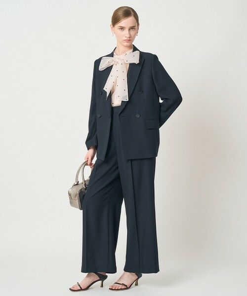 ANAYI / アナイ テーラードジャケット | スラブドビーテーラードダブルジャケット〈セットアップ対応商品〉 | 詳細9