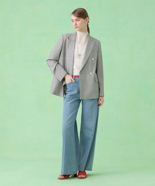 ANAYI / アナイ テーラードジャケット | スラブドビーテーラードダブルジャケット〈セットアップ対応商品〉 | 詳細20