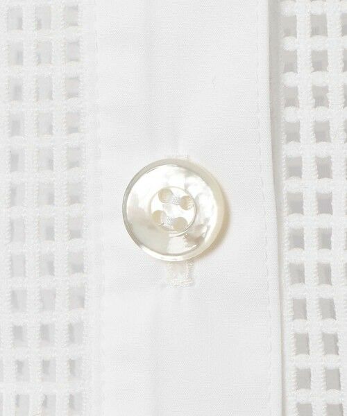 ANAYI / アナイ その他アウター | メッシュラッセル５分袖シャツブルゾン〈セットアップ対応商品〉 | 詳細5