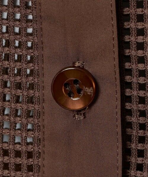 ANAYI / アナイ その他アウター | メッシュラッセル５分袖シャツブルゾン〈セットアップ対応商品〉 | 詳細17