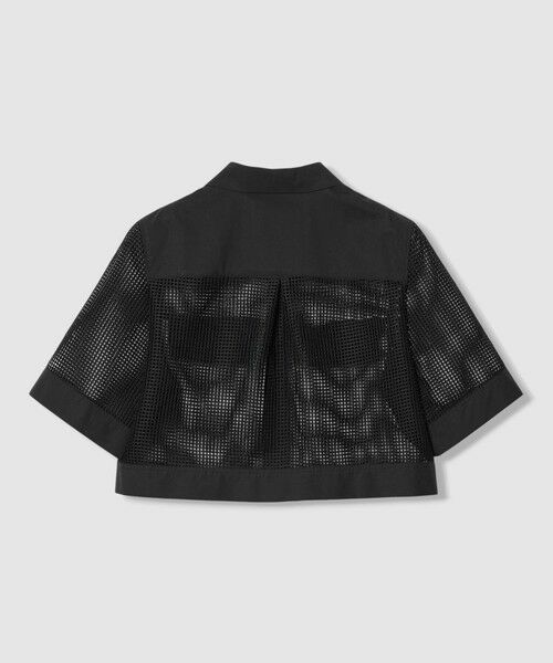 ANAYI / アナイ その他アウター | 【セットアップ対応商品】 メッシュラッセル５分袖シャツブルゾン | 詳細12