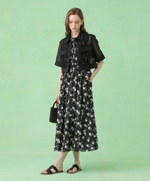 ANAYI / アナイ シャツ・ブラウス | メッシュラッセル5分袖シャツブルゾン〈セットアップ対応商品〉 | 詳細27