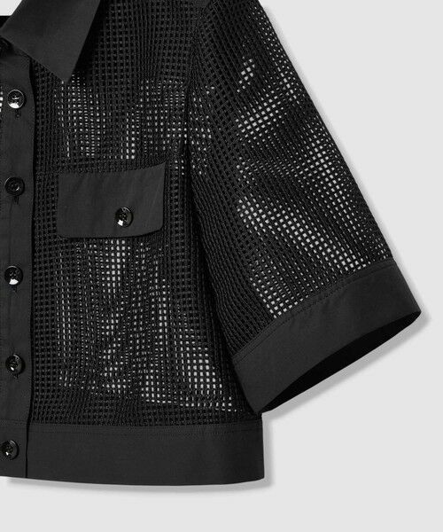 ANAYI / アナイ その他アウター | メッシュラッセル５分袖シャツブルゾン〈セットアップ対応商品〉 | 詳細27