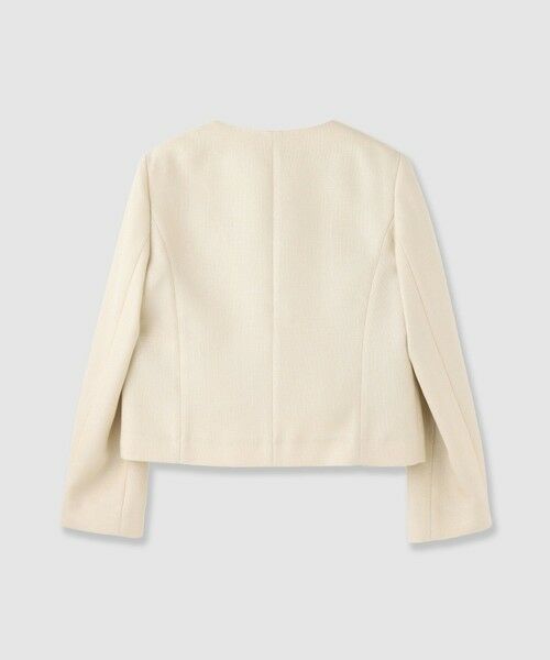 ANAYI / アナイ ノーカラージャケット | バスケットノーカラーダブルジャケット〈セットアップ対応商品〉 | 詳細14