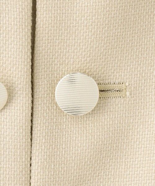 ANAYI / アナイ ノーカラージャケット | バスケットノーカラーダブルジャケット〈セットアップ対応商品〉 | 詳細15