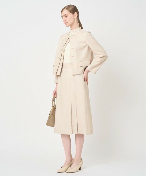 ANAYI / アナイ ノーカラージャケット | バスケットノーカラーダブルジャケット〈セットアップ対応商品〉 | 詳細18