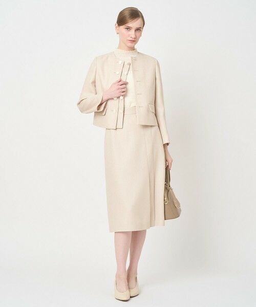 ANAYI / アナイ ノーカラージャケット | バスケットノーカラーダブルジャケット〈セットアップ対応商品〉 | 詳細19