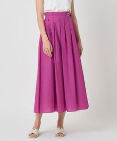 ANAYI / アナイ ロング・マキシ丈スカート | ナイロンコットンタフタタック スカート〈セットアップ対応商品〉