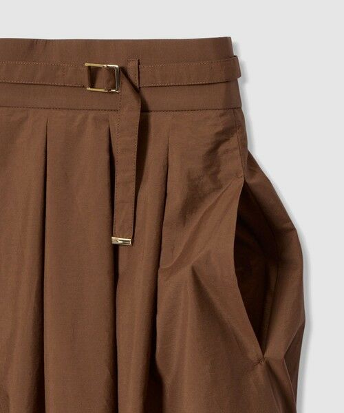 ANAYI / アナイ ロング・マキシ丈スカート | ナイロンコットンタフタタック スカート | 詳細3