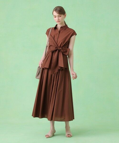 ANAYI / アナイ ロング・マキシ丈スカート | ナイロンコットンタフタタック スカート〈セットアップ対応商品〉 | 詳細9