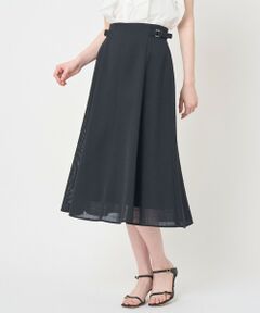 ANAYI / アナイ ミニ・ひざ丈スカート | カラミリネンライクマーメイド スカート〈セットアップ対応商品〉