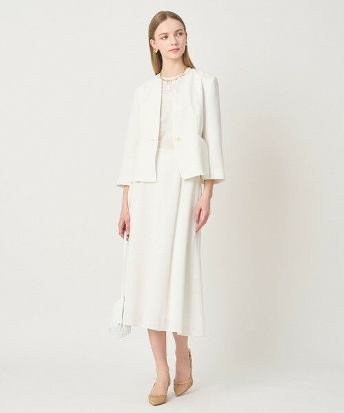 ANAYI / アナイ ミニ・ひざ丈スカート | 【セットアップ対応商品】カラミリネンライクマーメイド スカート | 詳細12