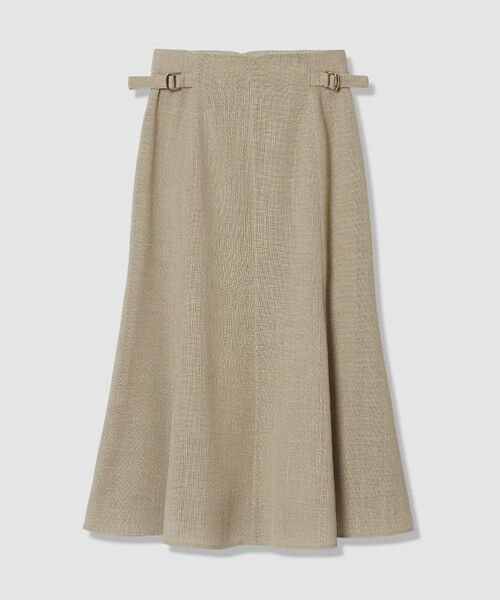 ANAYI / アナイ ミニ・ひざ丈スカート | カラミリネンライクマーメイド スカート〈セットアップ対応商品〉（beige (11)）