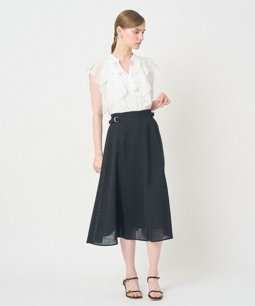 ANAYI / アナイ ミニ・ひざ丈スカート | カラミリネンライクマーメイド スカート〈セットアップ対応商品〉 | 詳細18