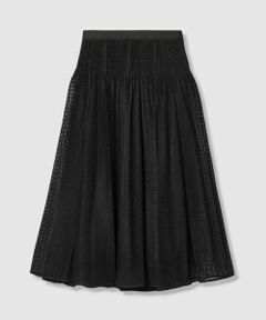 ANAYI / アナイ ロング・マキシ丈スカート | 【セットアップ対応商品】メッシュラッセルプリーツ スカート