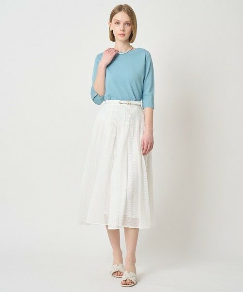 ANAYI / アナイ ロング・マキシ丈スカート | 【セットアップ対応商品】メッシュラッセルプリーツ スカート | 詳細2