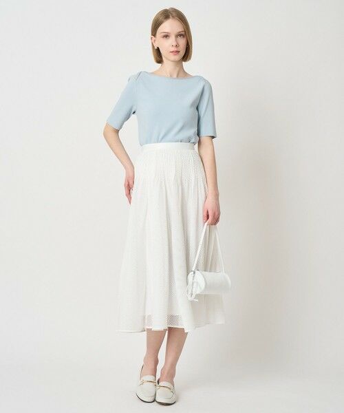 ANAYI / アナイ ロング・マキシ丈スカート | 【セットアップ対応商品】メッシュラッセルプリーツ スカート | 詳細4