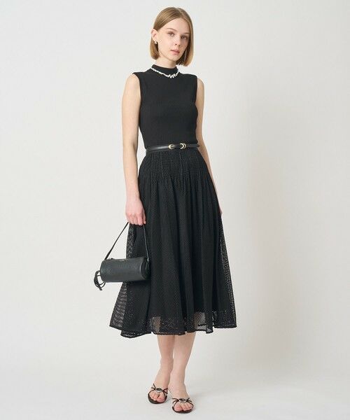 ANAYI / アナイ ロング・マキシ丈スカート | 【セットアップ対応商品】メッシュラッセルプリーツ スカート | 詳細17