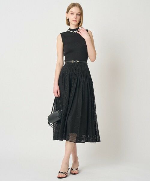 ANAYI / アナイ ロング・マキシ丈スカート | 【セットアップ対応商品】メッシュラッセルプリーツ スカート | 詳細18