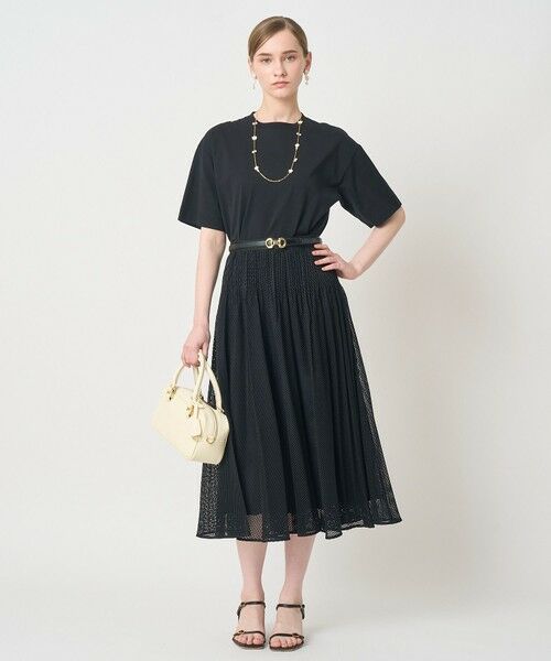 ANAYI / アナイ ロング・マキシ丈スカート | メッシュラッセルプリーツ スカート〈セットアップ対応商品〉 | 詳細27