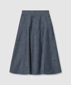 ANAYI / アナイ ロング・マキシ丈スカート | スラブシャンブレーマーメイドスカート