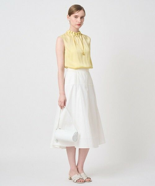 ANAYI / アナイ ロング・マキシ丈スカート | スラブシャンブレーマーメイドスカート | 詳細4