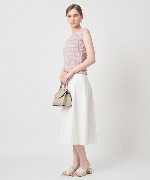 ANAYI / アナイ ロング・マキシ丈スカート | スラブシャンブレーマーメイドスカート | 詳細5