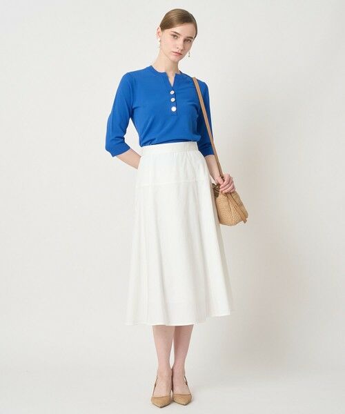 ANAYI / アナイ ロング・マキシ丈スカート | スラブシャンブレーマーメイドスカート | 詳細2