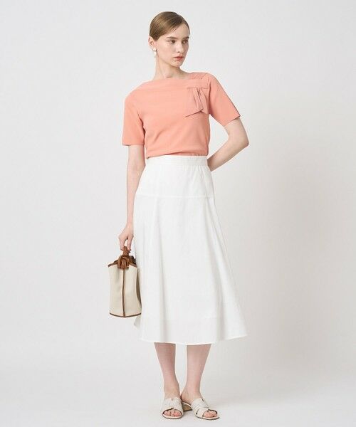 ANAYI / アナイ ロング・マキシ丈スカート | スラブシャンブレーマーメイドスカート | 詳細3