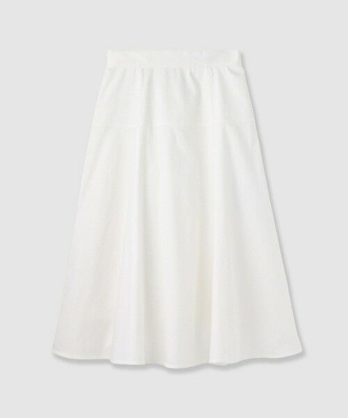ANAYI / アナイ ロング・マキシ丈スカート | スラブシャンブレーマーメイドスカート（white (01)）