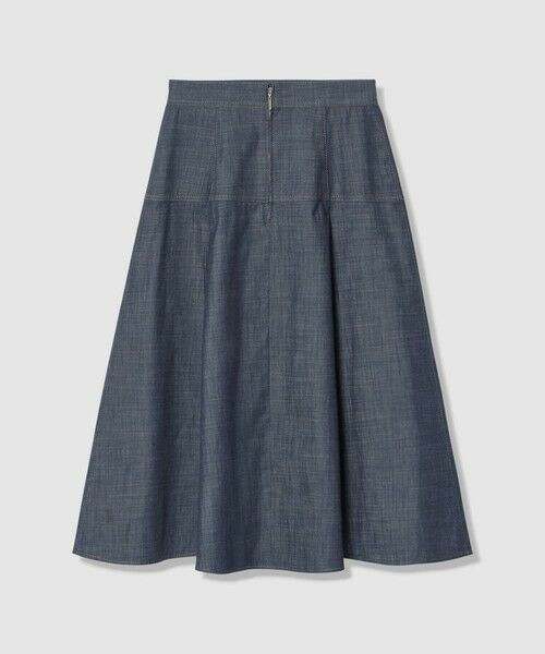 ANAYI / アナイ ロング・マキシ丈スカート | スラブシャンブレーマーメイドスカート | 詳細1