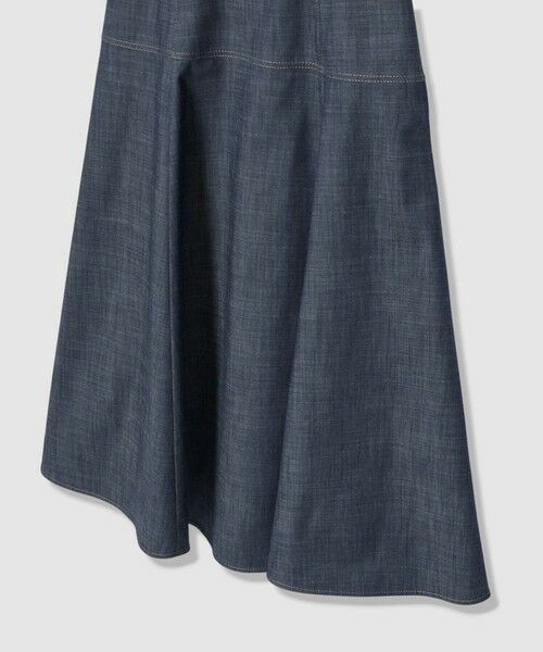 ANAYI / アナイ ロング・マキシ丈スカート | スラブシャンブレーマーメイドスカート | 詳細3