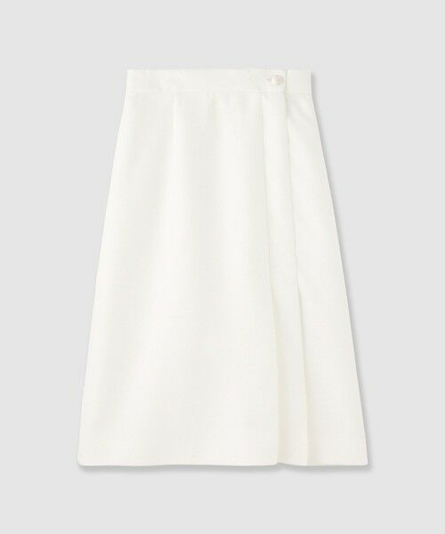 ANAYI / アナイ ロング・マキシ丈スカート | バスケットサイドタックスカート〈セットアップ対応商品〉(white (05))