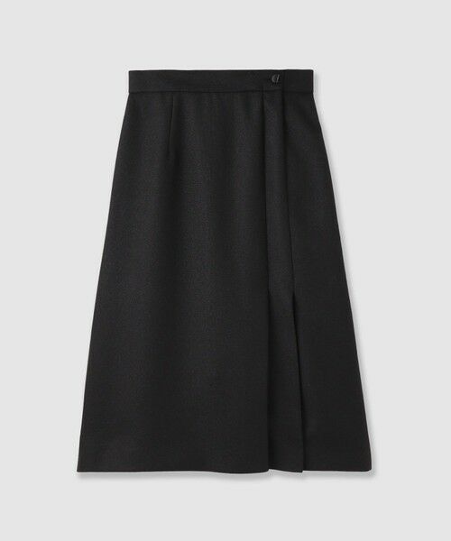 ANAYI / アナイ ロング・マキシ丈スカート | バスケットサイドタックスカート〈セットアップ対応商品〉(black (95))