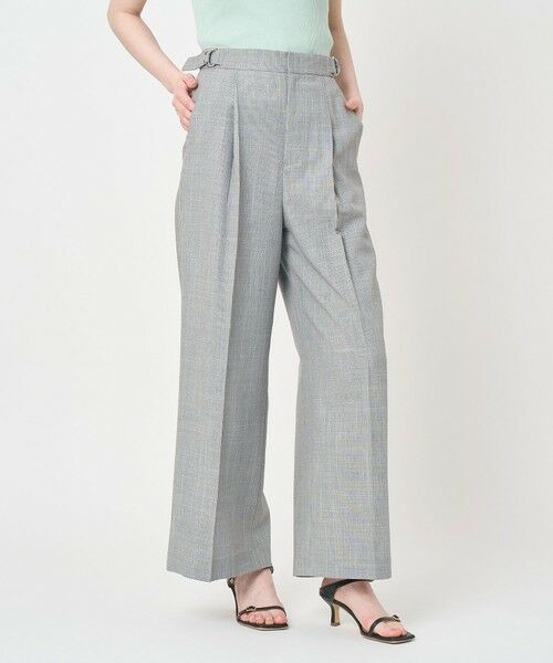 ANAYI / アナイ チノ・ワークパンツ | スラブドビーDカン付きパンツ〈セットアップ対応商品〉 | 詳細18