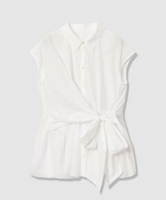 ANAYI / アナイ シャツ・ブラウス | 【セットアップ対応商品】ナイロンコットンタフタカシュクールシャツ