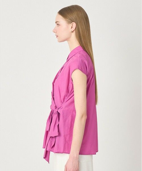 ANAYI / アナイ シャツ・ブラウス | 【セットアップ対応商品】ナイロンコットンタフタカシュクールシャツ | 詳細11