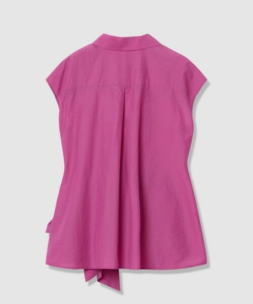 ANAYI / アナイ シャツ・ブラウス | 【セットアップ対応商品】ナイロンコットンタフタカシュクールシャツ | 詳細4