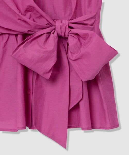 ANAYI / アナイ シャツ・ブラウス | 【セットアップ対応商品】ナイロンコットンタフタカシュクールシャツ | 詳細6