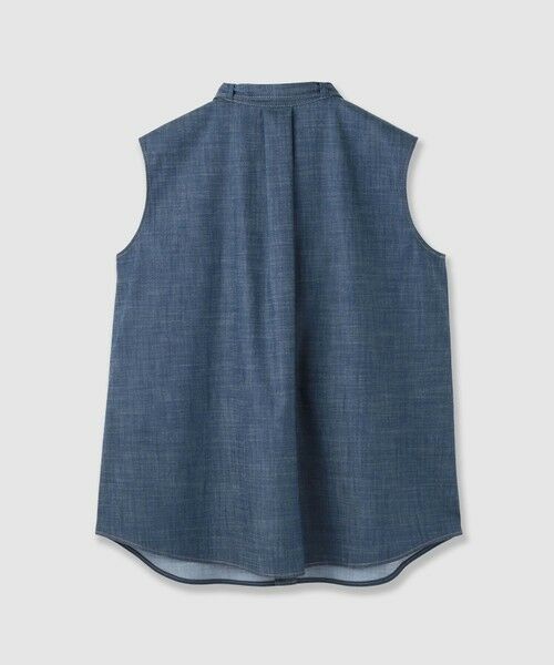 ANAYI / アナイ シャツ・ブラウス | スラブシャンブレーノースリブラウス | 詳細2