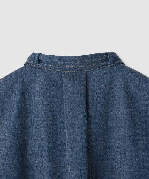 ANAYI / アナイ シャツ・ブラウス | スラブシャンブレーノースリブラウス | 詳細5