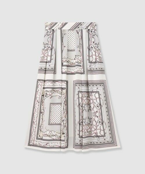 ANAYI / アナイ ロング・マキシ丈スカート | スカーフプリントタックスカート | 詳細8