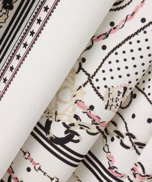 ANAYI / アナイ ロング・マキシ丈スカート | スカーフプリントタックスカート | 詳細6